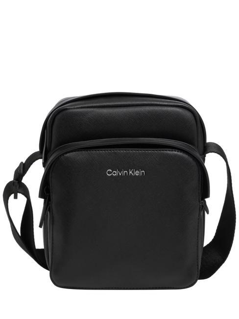 CALVIN KLEIN MUST  Mini-Tasche ck schwarzes Saffiano - Umhängetaschen Herren