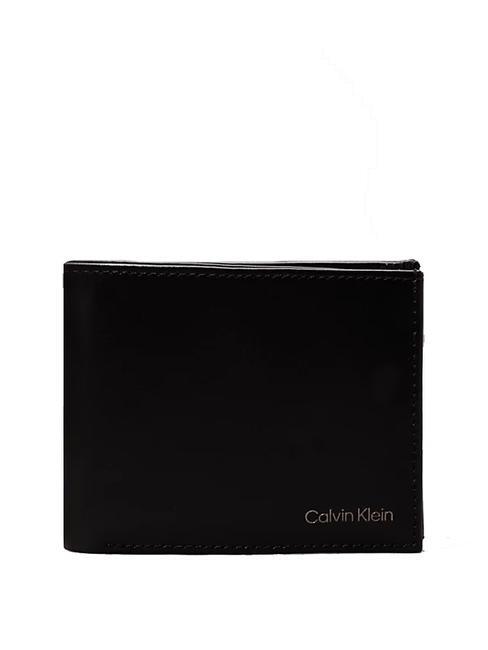 CALVIN KLEIN SMOOTH  Geldbörse mit Münzfach ck schwarz - Brieftaschen Herren