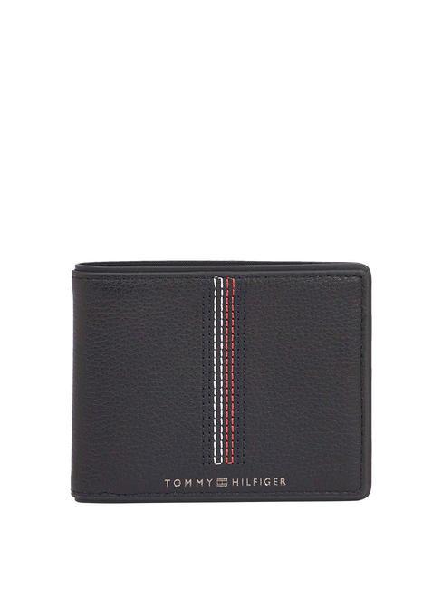 TOMMY HILFIGER CASUAL  Ledergeldbörse Schwarz - Brieftaschen Herren