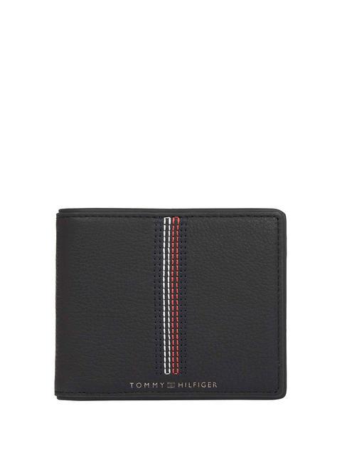 TOMMY HILFIGER CASUAL  Herren-Geldbörse aus Leder Schwarz - Brieftaschen Herren