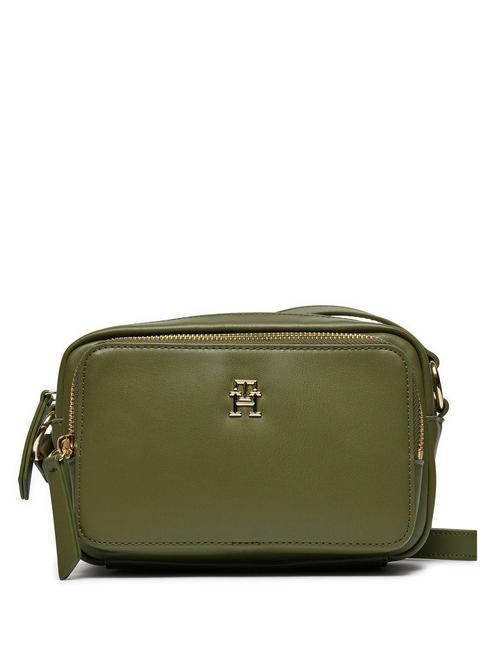 TOMMY HILFIGER SOFT UTILITY Mini-Umhängetasche nützliche Oliven - Damentaschen