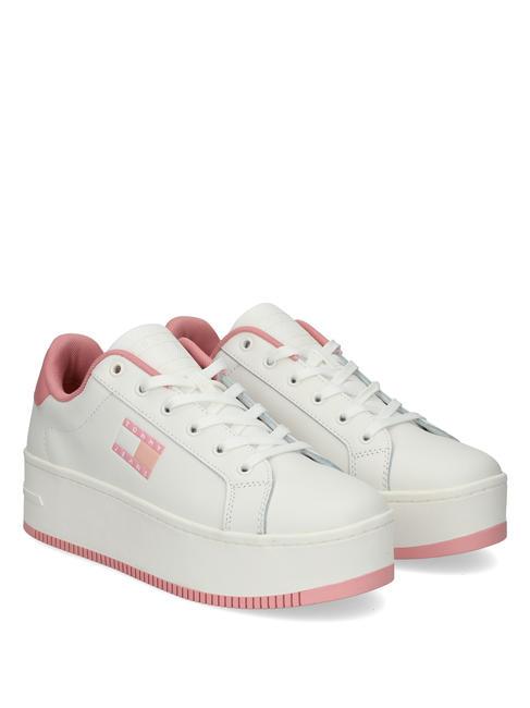 TOMMY HILFIGER TOMMY JEANS FLATFORM ESS  Hohe Turnschuhe kalkiges Rosa - Damenschuhe