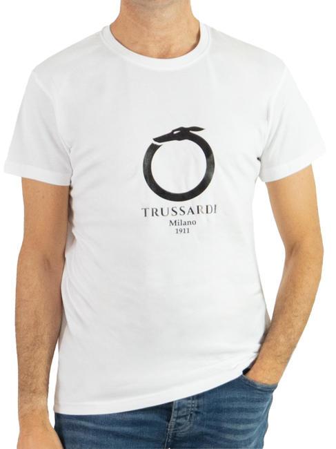 TRUSSARDI 1911 LUX  Baumwoll t-shirt Weiß - Herren-T-Shirts