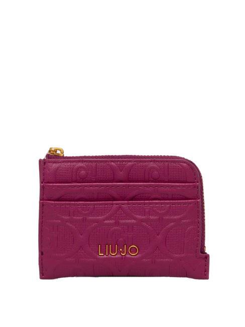 LIUJO MANHATTAN  Kartenhalter / Geldbörse  Fuchsie - Brieftaschen Damen