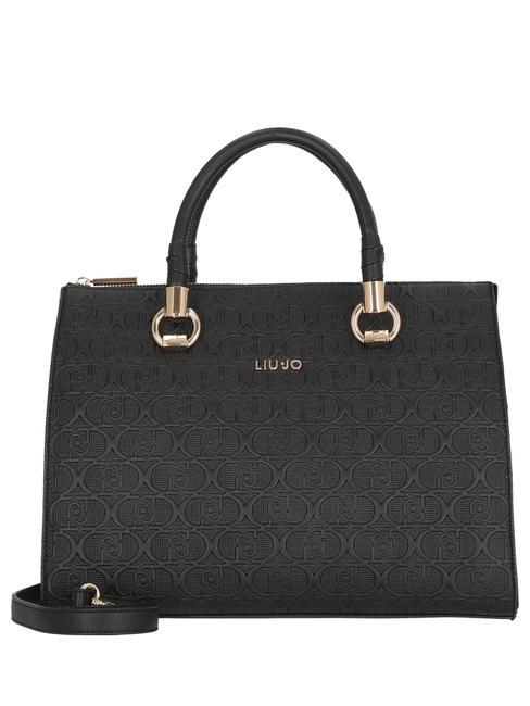 LIUJO MANHATTAN M Handtasche, mit Schultergurt SCHWARZ - Damentaschen