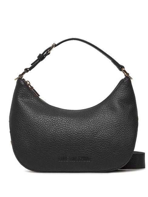 LOVE MOSCHINO HOBO Umhängetasche, mit Schultergurt Schwarz - Damentaschen