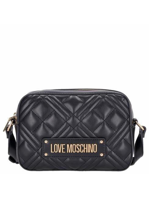 LOVE MOSCHINO QUILTED  Schultertaschenkamera Schwarz - Damentaschen