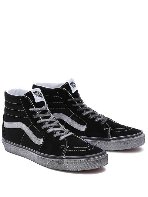 VANS UA SK8-HI Ledersneaker betont schwarz/weiß - Schuhe Unisex