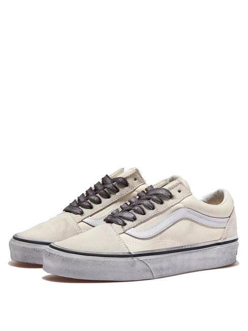 VANS UA OLD SKOOL  Ledersneaker betont weiß/weiß - Schuhe Unisex