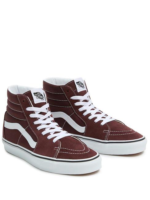 VANS UA SK8-HI Ledersneaker Farbtheorie Bitterschokolade - Schuhe Unisex