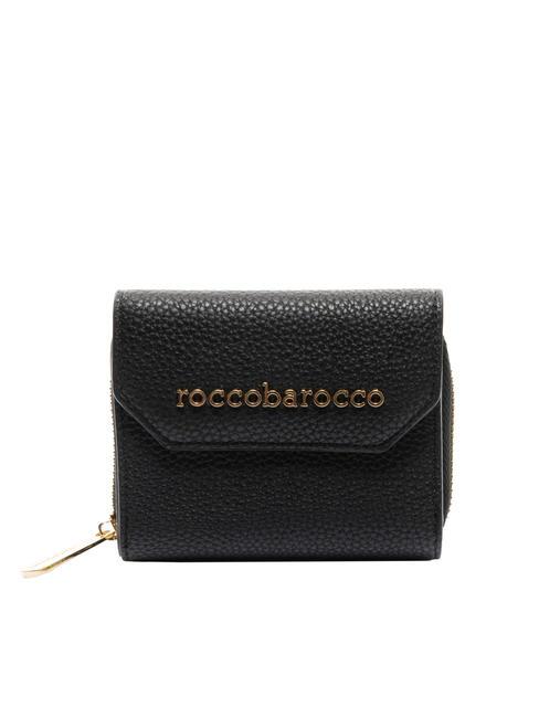 ROCCOBAROCCO CLAIR  Mini-Geldbörse Schwarz - Brieftaschen Damen