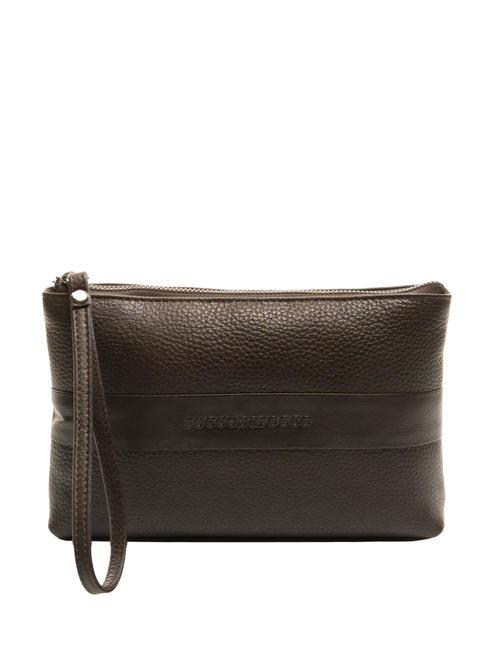 ROCCOBAROCCO JOHN Clutch aus Leder braun - Damentaschen