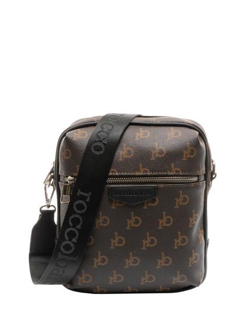 ROCCOBAROCCO MONOGRAM Embossed Schultertasche braun - Umhängetaschen Herren