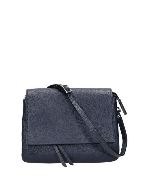 GIANNI CHIARINI THREE Umhängetasche aus Leder NAVY BLAU - Damentaschen