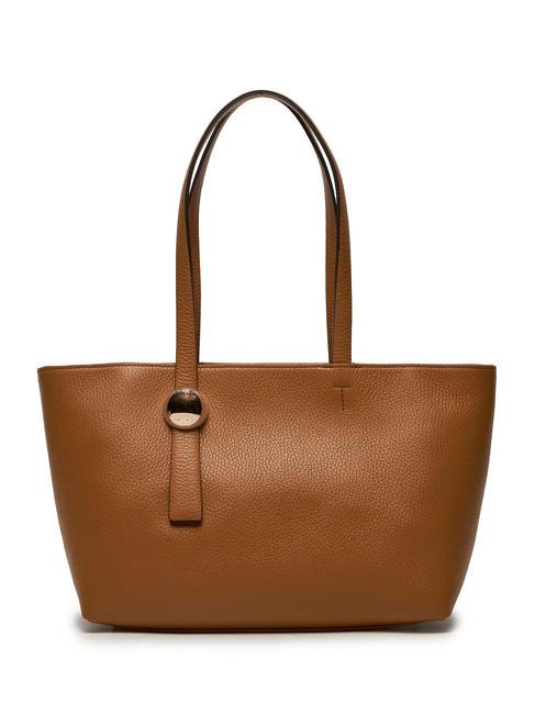 FURLA SFERA  Mittelgroßer Shopper aus Leder Brandy - Damentaschen