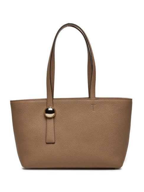 FURLA SFERA  Mittelgroßer Shopper aus Leder grau - Damentaschen