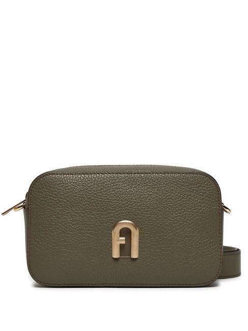 FURLA PRIMULA  Mini-Umhängetasche aus Leder Salbei - Damentaschen