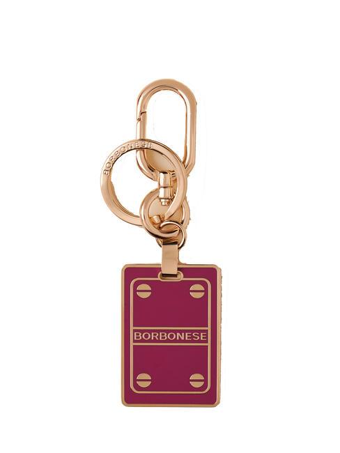 BORBONESE KEYRING Schlüsselanhänger Ohne Amarone/Hellgold - Schlüsselanhänger und Schlüsseletuis