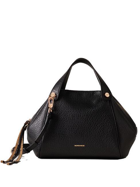 BORBONESE MARIE  Handtasche, mit Schultergurt Schwarz - Damentaschen