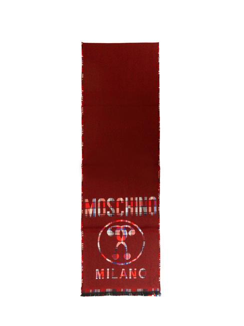 MOSCHINO MILANO Wollschal Burgund - Schals