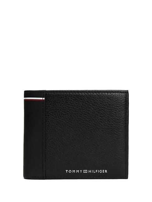 TOMMY HILFIGER TRANSIT  Ledergeldbörse Schwarz - Brieftaschen Herren