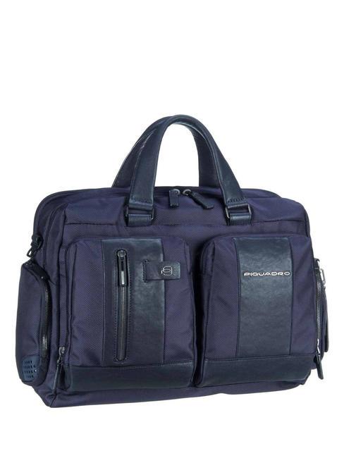 PIQUADRO BRIEF BRIEF Aktentasche für PC 15,6 " Blau - Arbeitstaschen