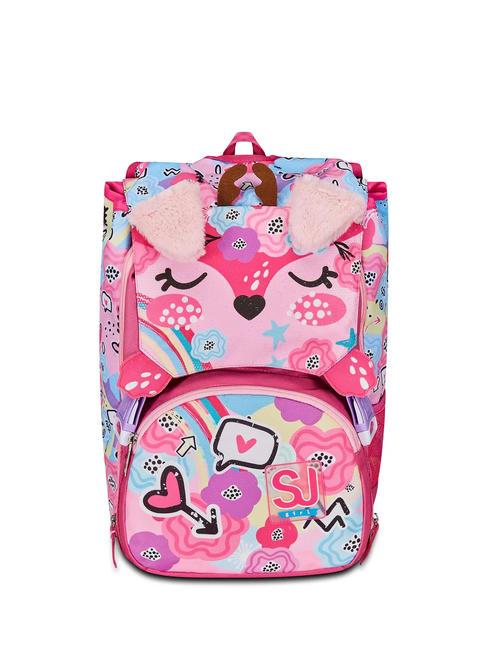 SJGANG PINKHUGS Doppelter Rucksack Himbeerrose - Taschen und Accessoires für Kids