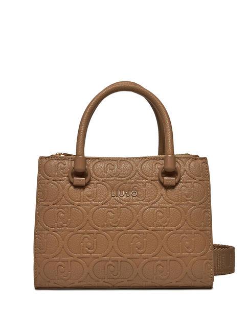 LIUJO EMBOSSED LOGO Handtasche, mit Schultergurt Teddy - Damentaschen