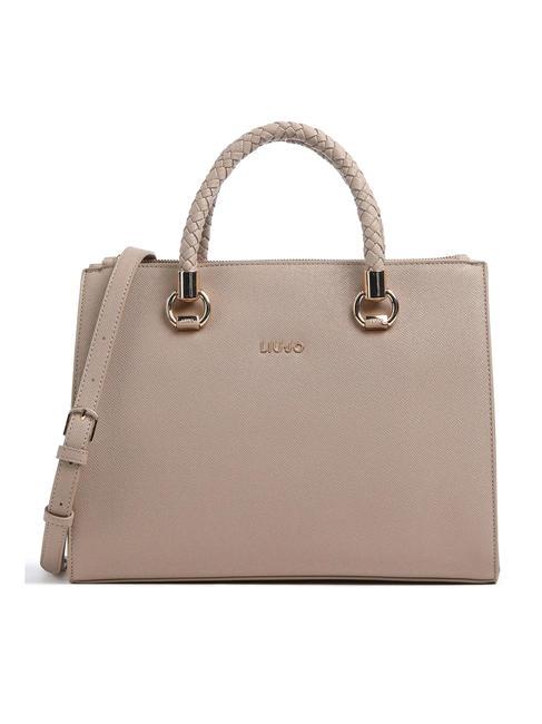 LIUJO MANHATTAN Handtasche mit Schultergurt Sandstein - Damentaschen