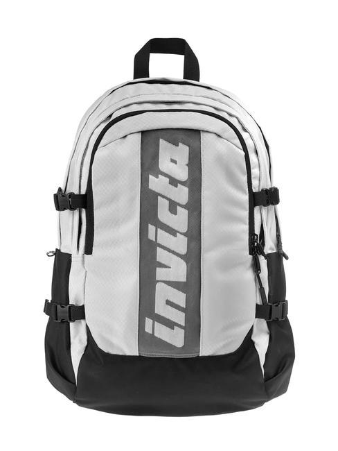 INVICTA INVICT-ACT PLUS FIBRA OTTICA 14" Laptop-Rucksack Gletschergrau - Rucksäcke für Schule &amp; Freizeit