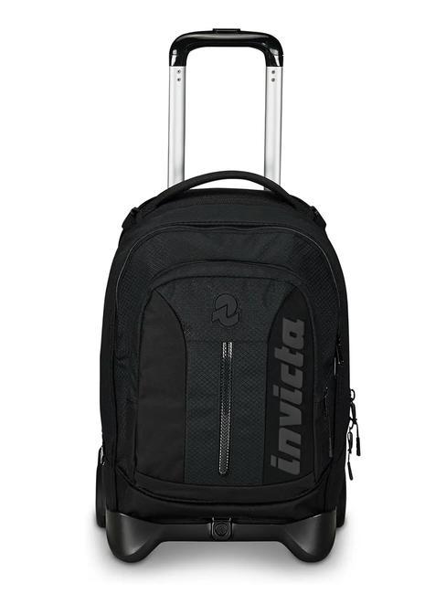 INVICTA PLUS GRS LED 14" Laptop-Trolley-Rucksack Schwarz - Rucksäcke mit Trolleyfunktion