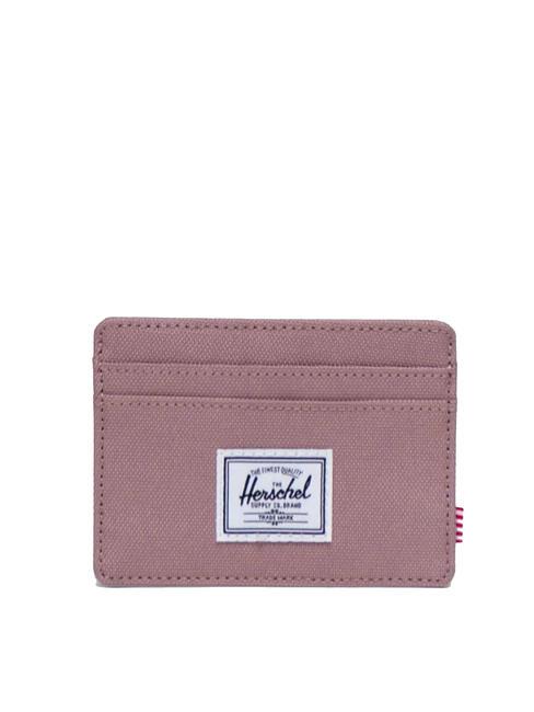 HERSCHEL CHARLIE  Flacher Kartenhalter ESCHE ROSE - Brieftaschen Damen