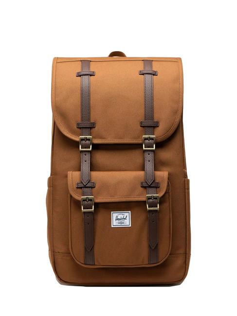 HERSCHEL LITTLE AMERICA  Rucksack in Standardgröße Gummi - Rucksäcke für Schule &amp; Freizeit