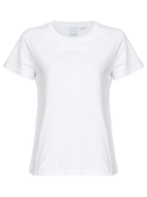 PINKO BUSSOLOTTO Baumwoll t-shirt strahlend weiß - T-Shirts und Tops für Damen