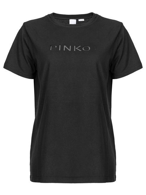 PINKO START Baumwoll t-shirt schwarze Limousine - T-Shirts und Tops für Damen