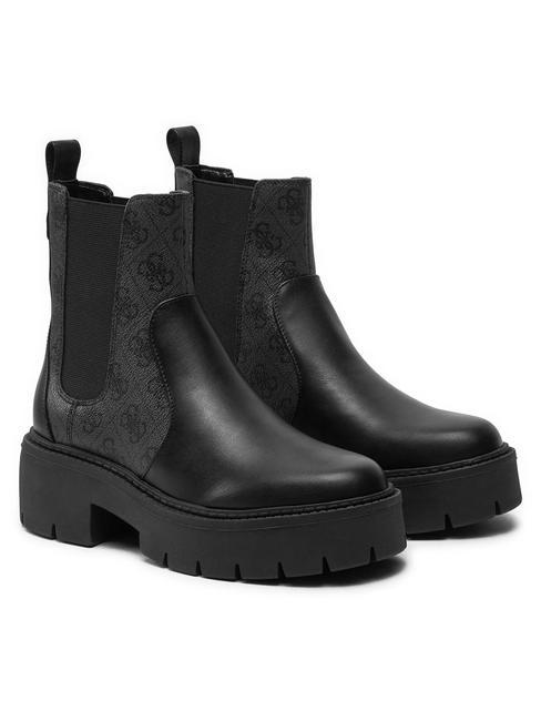 GUESS SHUZE Chelsea-Stiefel zum Hineinschlüpfen schwarze Kohle - Damenschuhe