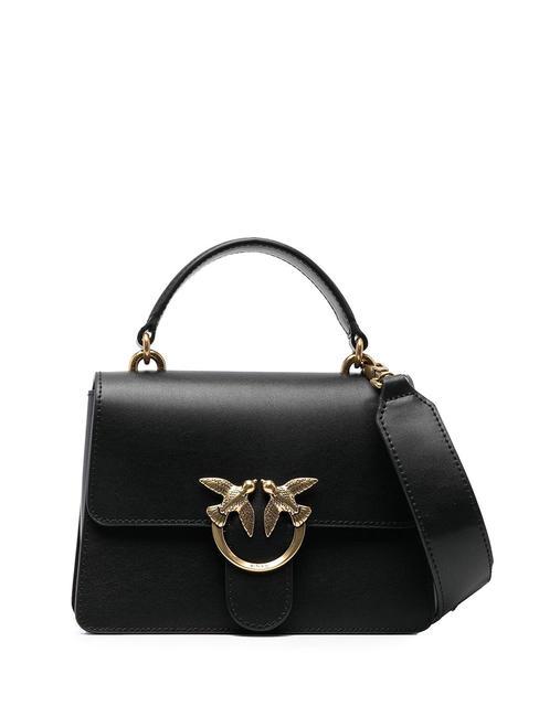 PINKO MINI LOVE BAG Tasche mit Griff schwarz-antikgold - Damentaschen