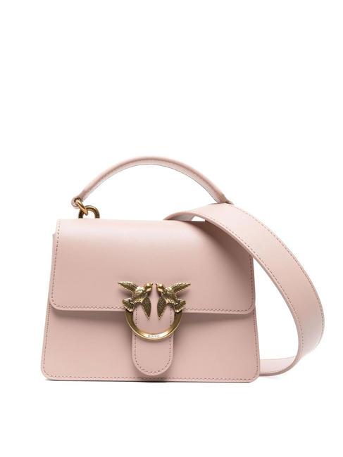 PINKO MINI LOVE BAG Tasche mit Griff Puder-Antikgold - Damentaschen