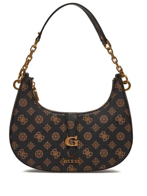 GUESS KUBA Schultertasche mochalog - Damentaschen