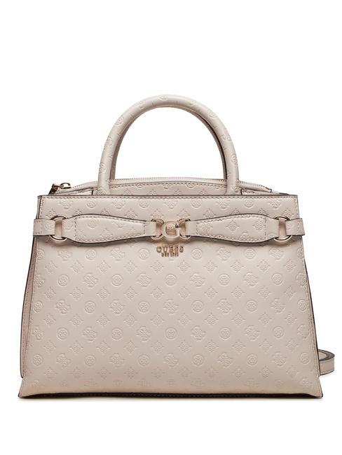 GUESS ARLENA Handtasche, mit Schultergurt Taupe-Logo - Damentaschen