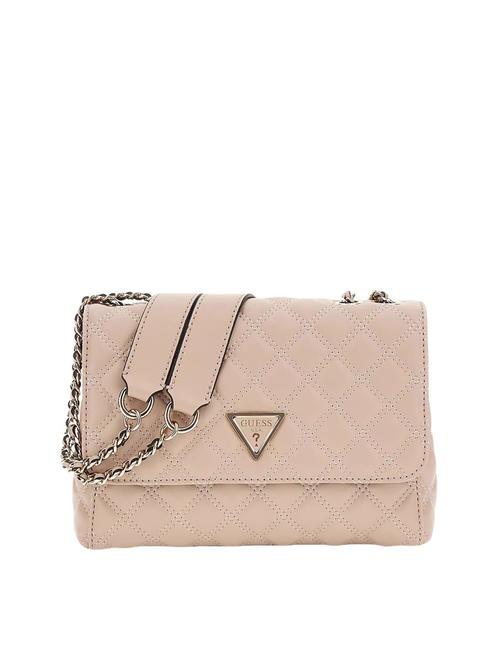 GUESS GIULLY 2 Convertible Schulter-/Umhängetasche hell beige - Damentaschen