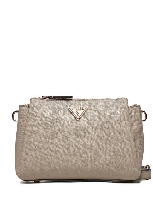 GUESS NOELLE Schultertasche Taupe - Damentaschen