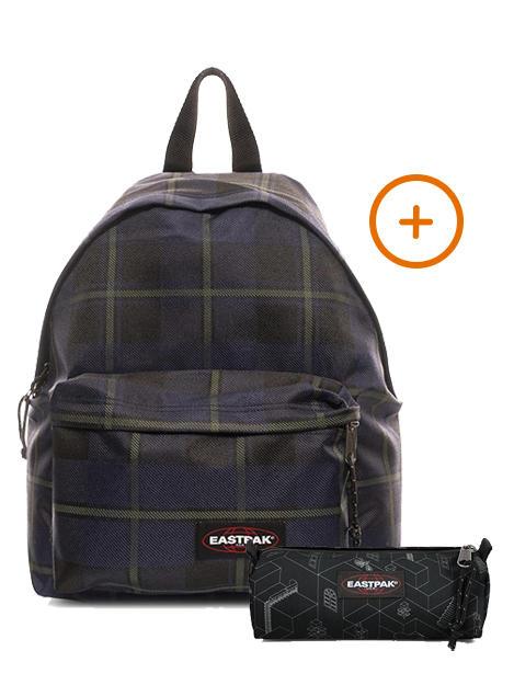 EASTPAK PADDED PAK'R + BENCHMARK SINGLE Rucksack + Koffer Nachtkontrollen - Rucksäcke für Schule &amp; Freizeit