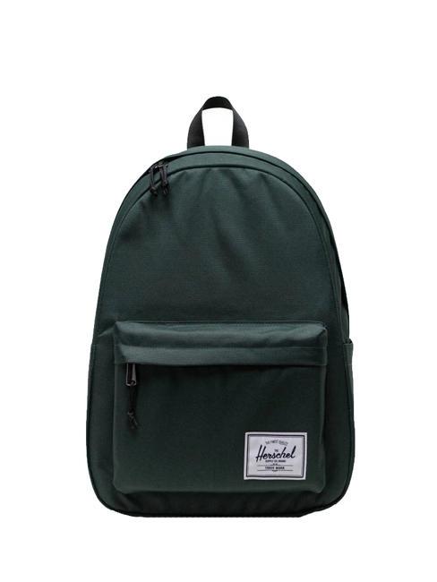 HERSCHEL CLASSIC XL  15,6-Zoll-Laptop-Rucksack dunkelste Fichte - Rucksäcke für Schule &amp; Freizeit