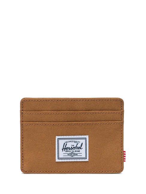 HERSCHEL CHARLIE  Flacher Kartenhalter bronzebraun - Brieftaschen Damen