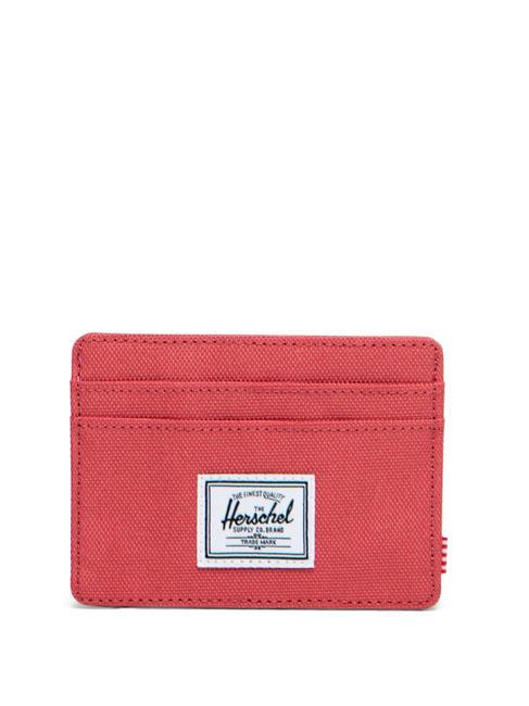 HERSCHEL CHARLIE  Flacher Kartenhalter mineralische Rose - Brieftaschen Damen