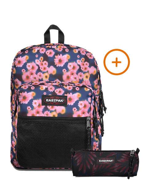 EASTPAK PINNACLE + BENCHMARK SINGLE Rucksack + Koffer weiches Marineblau - Rucksäcke für Schule &amp; Freizeit