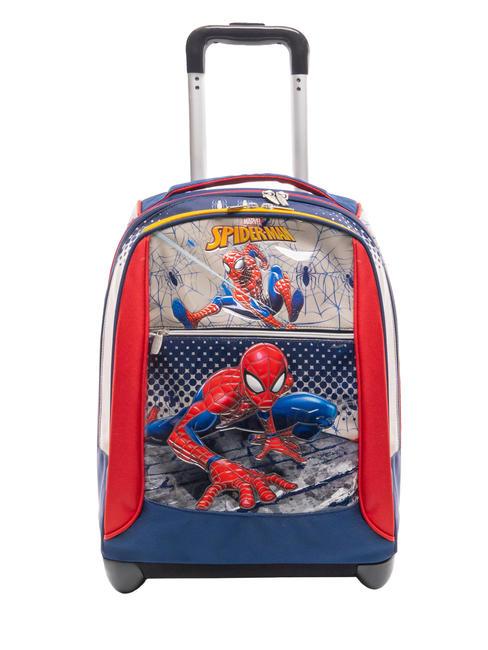 SPIDERMAN WEBBED WONDER Trolley-Rucksack blautief - Rucksäcke mit Trolleyfunktion