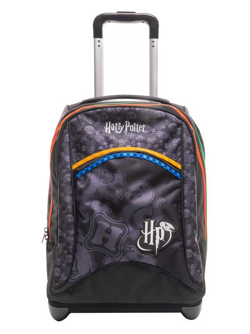 HARRY POTTER HOGWARTS Rucksack mit Trolley Schwarz - Rucksäcke mit Trolleyfunktion