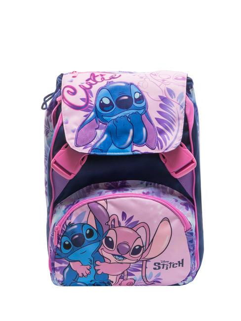 LILO & STITCH 2CUTE Doppelter Rucksack Blüte - Rucksäcke für Schule &amp; Freizeit